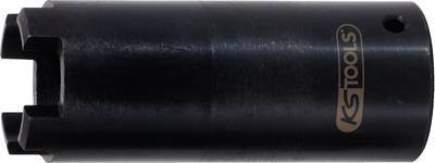 KS Tools 455.0001 Druckschrauben-Zapfenstecknuss, 22,0x28,5x72,0 mm