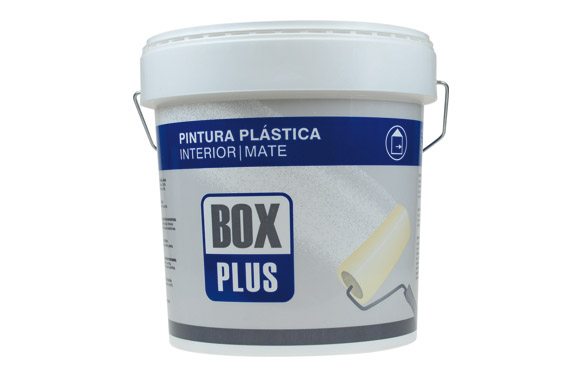 Pintura plastica interior exterior mate 5 kg blanco