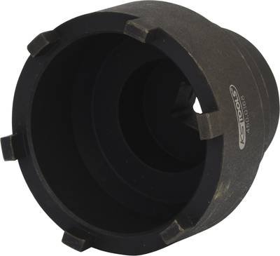 3/4" Nutmuttern-Schlüssel mit 6 Zapfen für Mercedes und MAN, 95-115mm KS Tools 450.0168