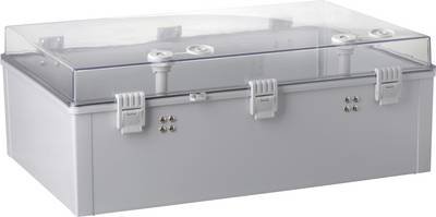 TRU COMPONENTS TC-PSC-40x60x22 Schaltschrank 400 x 600 x 220 ABS, Polycarbonat Hellgrau 1 St.