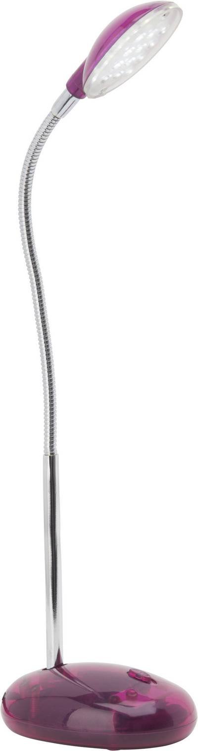 Brilliant Timmy Tischlampe LED LED fest eingebaut 2 W Transparent, Rosa