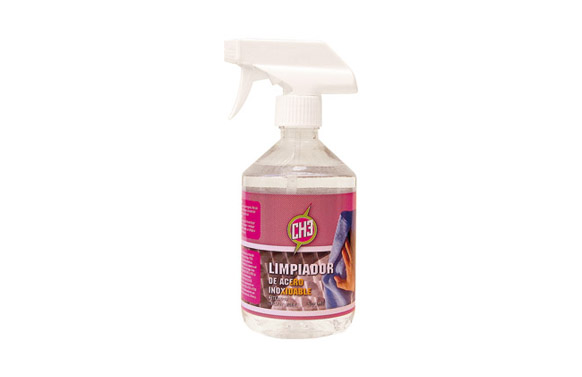 Limpiador acero inoxidable 500 ml pistola