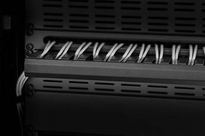 Renkforce RF-3429150 19 Zoll Netzwerkschrank-Kabelführung 1 HE Schwarz