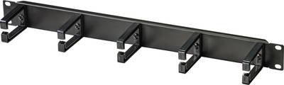 Renkforce RF-4755508 482.6 mm 19 Zoll Netzwerkschrank-Kabelführung Schwarz