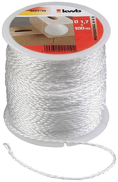 kwb 922110 Maurerschnur 1,7 mm Weiß 100 m