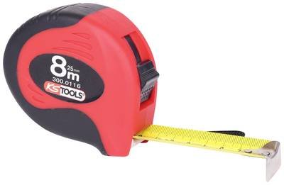 KS Tools 300.0116 3000116 Maßband 8 m Bandstahl