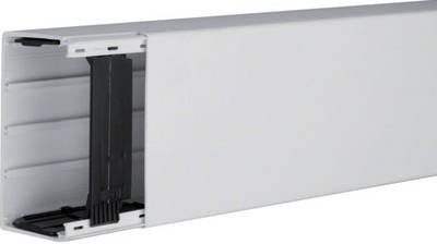 Hager LF6011007035 Kabelkanal Elektroinstallationskanal (L x B x H) 2000 x 110 x 60 mm 1 St. Lichtgrau (RAL 7035)
