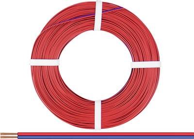 Donau Elektronik 218-02-25 Litze 2 x 0.14 mm² Rot, Blau 25 m