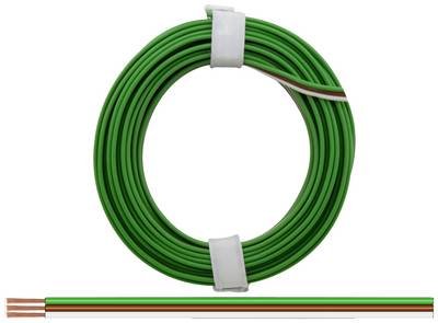 Donau Elektronik 325-485 Litze 3 x 0.25 mm² Grün, Braun, Weiß 5 m