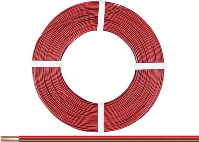Donau Elektronik 225-080-25 Litze 2 x 0.25 mm² Rot-Braun 25 m
