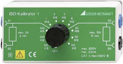 Gossen Metrawatt ISO-Kalibrator 1 Messwiderstand (L x B x H) 53 x 122 x 60 mm 1 St.