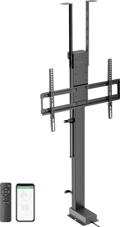 My Wall TV-Wandhalterung 109,2 cm (43") - 218,4 cm (86”) App-Steuerung, elektrisch motorisiert