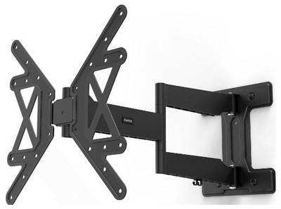 hama 00220853 TV-Wandhalterung schwenkbar, ausziehbar, langer Arm, 165 cm (65") bis 50 kg