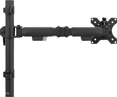 Neomounts Monitor-Standfuß DS60-600BL1 1 Display(s) 25,4 cm (10") - 81,3 cm (32") Schwarz Höhenverstellbar, Neigbar, Sch