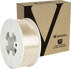 Verbatim 55059 55059 Filament PETG schlagfest, flexibel 2.85 mm 1 kg Transparent 1 St.