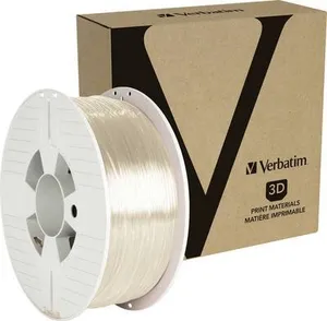 Verbatim 55051 55051 Filament PETG schlagfest, flexibel 1.75 mm 1 kg Transparent 1 St.