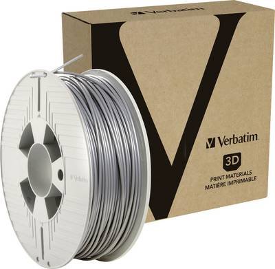 Verbatim 55036 55036 Filament ABS hohe Steifigkeit 2.85 mm 1 kg Aluminium-Grau 1 St.