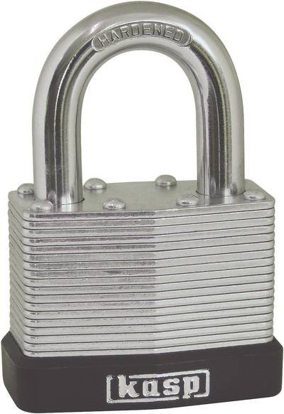 Kasp K13060A1 Vorhängeschloss 60 mm gleichschließend Silber Schlüsselschloss