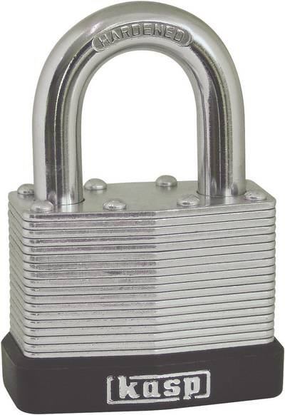 Kasp K13040A1 Vorhängeschloss 40 mm gleichschließend Silber Schlüsselschloss