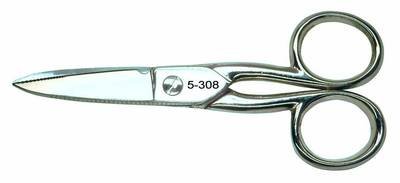 Bernstein Tools for Electronics 5-308 Telefonschere, Kabelschere 125 mm Silber