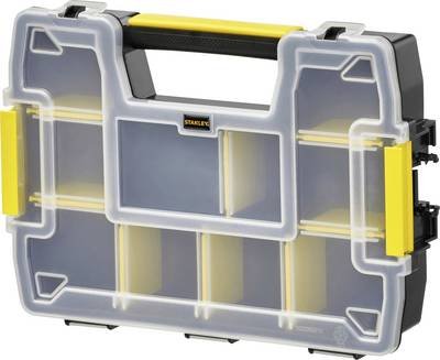 STANLEY Stanley STST1-70720, Schwarz, Transparent, 295 mm, 215 mm, 65 mm Sortimentskoffer Inhalt 1 St.