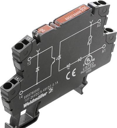 Weidmüller Halbleiterrelais 8950980000-1 0.5 A Schaltspannung (max.): 48 V/DC 1 St.