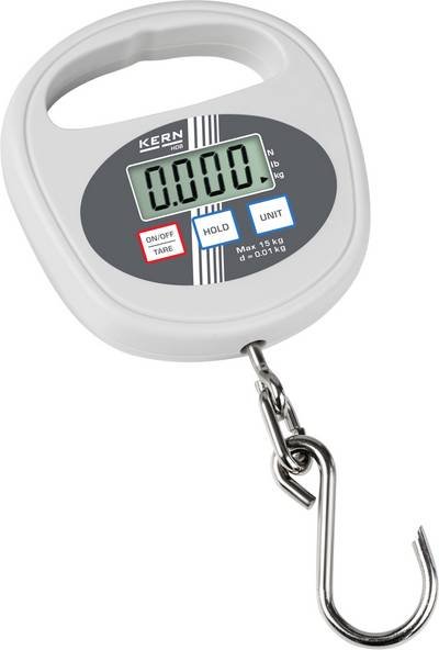 Kern HDB 10K-2XL Hängewaage HDB 10K-2XL Wägebereich (max.) 15 kg Ablesbarkeit 10 g batteriebetrieben Mehrfarbig