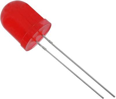 TRU COMPONENTS 1573763 LED bedrahtet Rot Rund 10 mm 550 mcd 50 ° 20 mA 2.1 V
