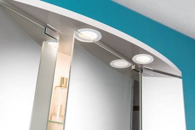 Paulmann 99920 LED-Einbauleuchte 2er Set LED LED fest eingebaut 5 W Chrom (glänzend)