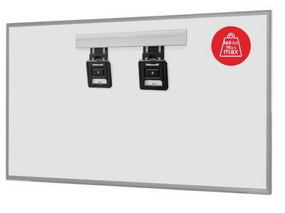 One For All 110" Ultraslim No-Gap TV-Wandhalterung 81,3 cm (32") - 279,4 cm (110") Starr