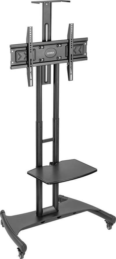 SpeaKa Professional SP-TVC-710 TV-Rollwagen 81,3 cm (32") - 190,5 cm (75") Bodenständer, Höhenverstellbar, Schwenkbar, N