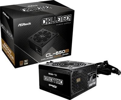 ASRock Challenger Series CL-650B PC Netzteil 650 W ATX 80PLUS® Bronze
