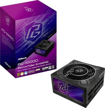 ASRock Phantom Gaming PG-1000G PC Netzteil 750 W ATX 80PLUS® Gold