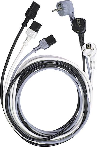 LAPP 73222334 Kaltgeräte Anschlusskabel Schwarz 2.50 m
