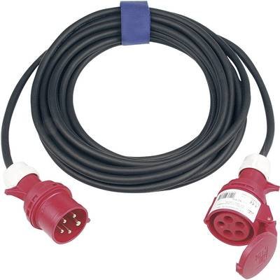SIROX 363.425 Strom Verlängerungskabel 16 A Schwarz 25.00 m H07RN-F 5G 2,5 mm²