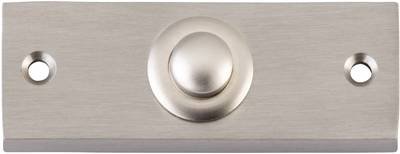Heidemann 70402 Klingeltaster 1fach Nickel 24 V/1 A