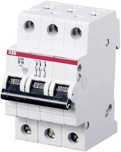 ABB 2CDS253001R0205 S203-B20 Leitungsschutzschalter 3polig 20 A