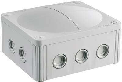 Wiska 10101459 Abzweigkasten (L x B x H) 160 x 140 x 81 mm Grau IP66/IP67 1 St.
