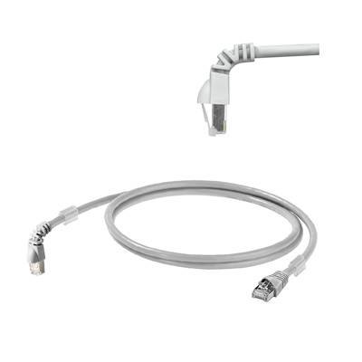 Weidmüller 1233160020 RJ45 Netzwerkkabel, Patchkabel CAT 6a S/FTP 2.00 m Grau UL-zertifiziert 1 St.