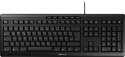 CHERRY Stream USB Tastatur Deutsch, QWERTZ Schwarz