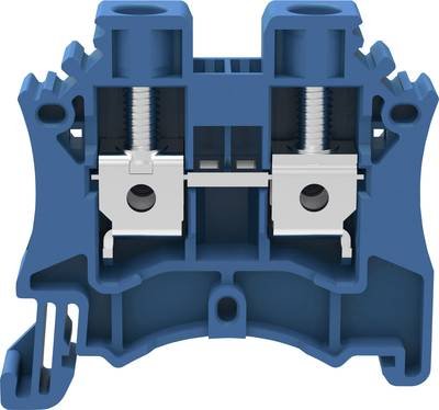 Degson DC6-01P-12-00A(H) Durchgangsklemme Schraubklemme Blau 1 St.