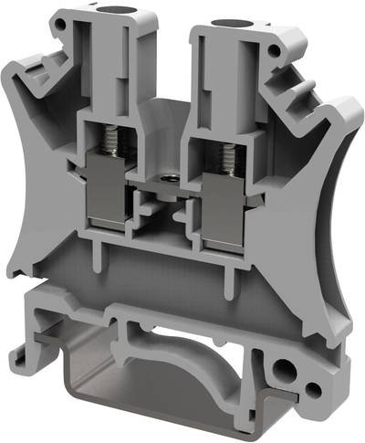 Degson PC2.5-01P-11-00AH-1 Durchgangsklemme 5.2 mm Schrauben Grau 1 St.