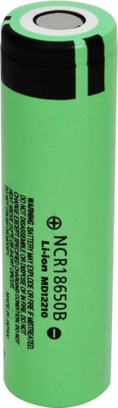 Panasonic NCR18650B Spezial-Akku 18650 Li-Ion 3.7 V 3400 mAh 1 St.