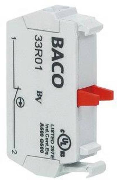 BACO 33R01 Kontaktelement 1 Öffner tastend 600 V 1 St.