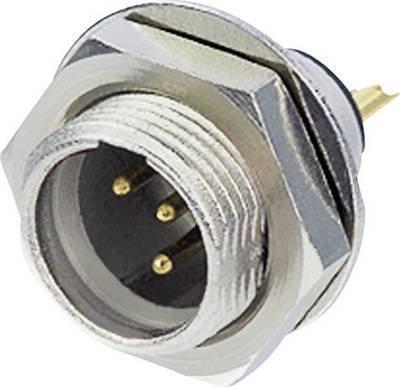Rean AV RT4MPR Miniatur-XLR-Steckverbinder Stecker, Einbau vertikal Polzahl: 4 Silber 1 St.