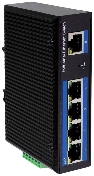 LogiLink NS200 Industrial Ethernet Switch 5 Port 10 / 100 MBit/s