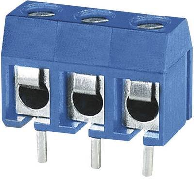Degson DG301-5.0-02P-12 Schraubklemmblock 1.50 mm² Polzahl 2 Blau 1 St.