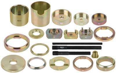 Silentlagerwerkzeug-Satz, 21-tlg, für BMW Hinterachse KS Tools 440.0255
