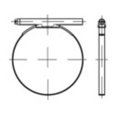 TOOLCRAFT 1066966 Schlauchschelle Schlauchschellen Edelstahl 100 St.