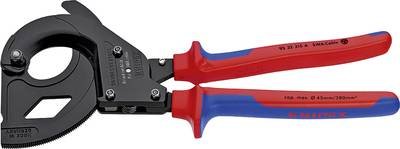 Knipex 95 32 315 A 95 32 315 A Ratschen-Kabelschneider Geeignet für (Abisoliertechnik) stahlarmierte Kabel 45 mm 380 mm²